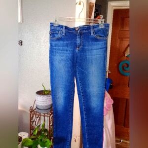 Adriano Goldschmeide Classic Blue Women's Jeans Size 28